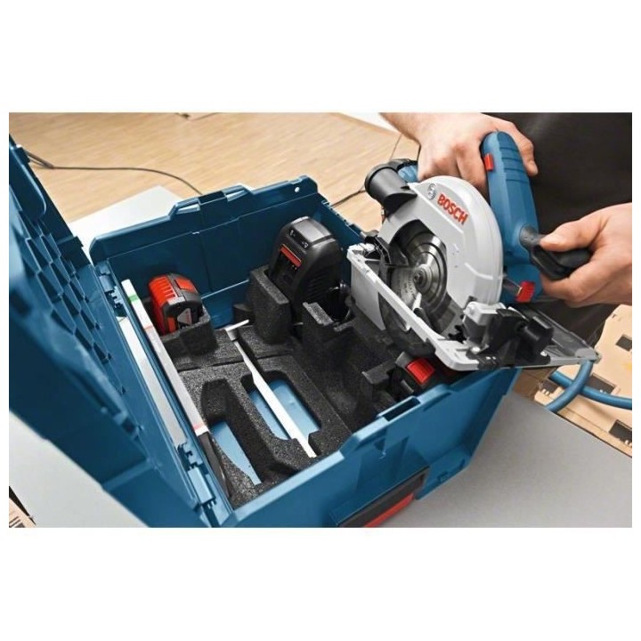 Scie circulaire sans-fil BOSCH PROFESSIONAL GKS 18V-57 G (2 batteries