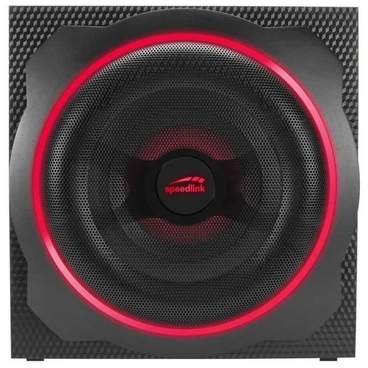 SPEED LINK Enceintes 2.1 Gravity Carbon RGB