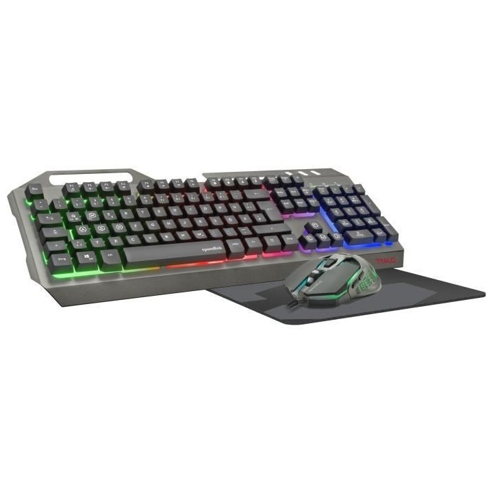 SPEEDLINK Pack Gaming Clavier Souris Tapis Tyalo Speedlink