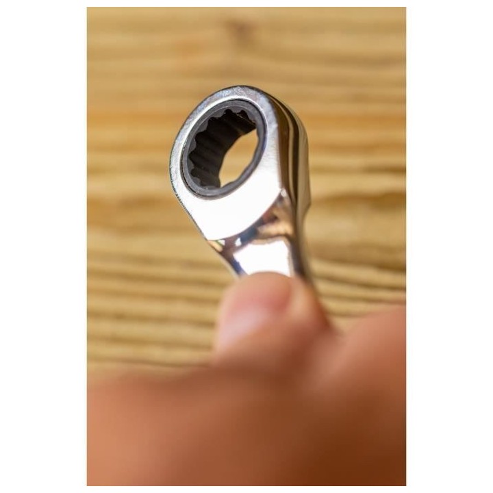 Clé mixte a cliquet réversible de 8 a 19 mm FATMAX STANLEY - FMMT828