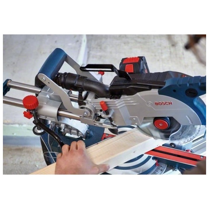 Scie circulaire de table a onglet radiale BOSCH PROFESSIONAL GCM 18V -