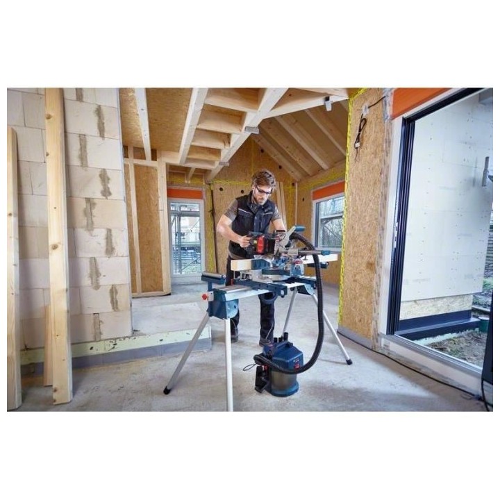 Scie circulaire de table a onglet radiale BOSCH PROFESSIONAL GCM 18V -