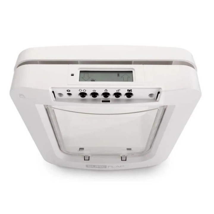 SUREFLAP Grande Chatiere a Puce électronique Connecté - Blanc - 178