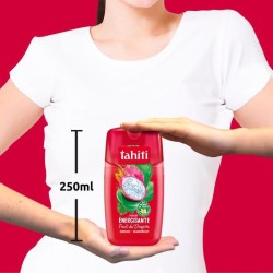 TAHITI - Gel douche au monoi 100% naturel - Fruit du dragon Energisante - 250 ml