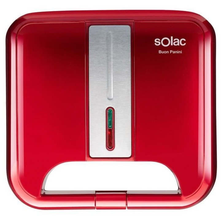 Appareil a panini SOLAC - 750 W - Buon Panini - SD5057