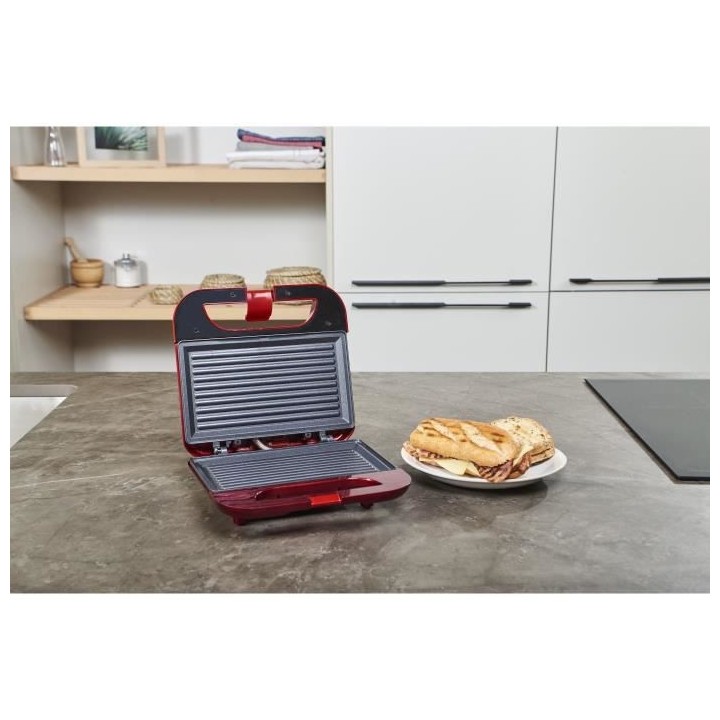Appareil a panini SOLAC - 750 W - Buon Panini - SD5057