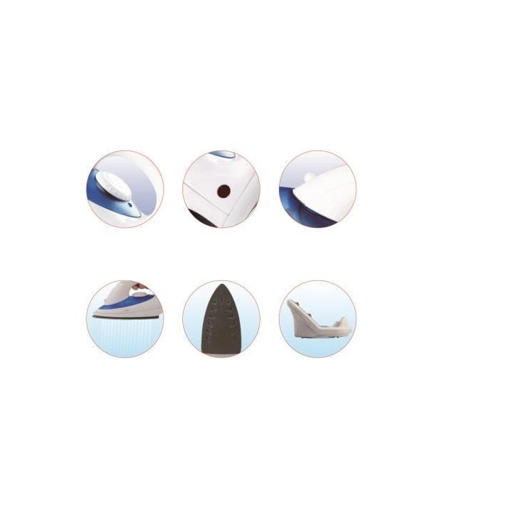 TRIOMPH ETF1538 Fer a repasser - 1800W - Bleu