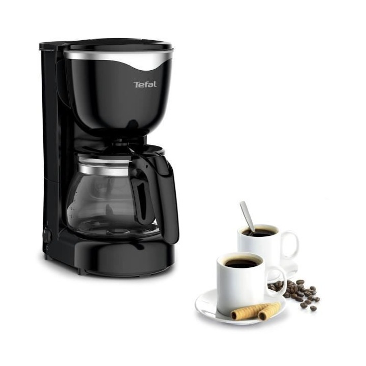 TEFAL CM340811 Perfectta Cafetiere filtre, Capacité 0,6 L, Anti-goutt
