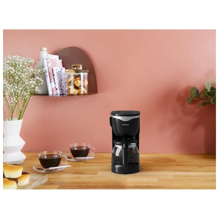 TEFAL CM340811 Perfectta Cafetiere filtre, Capacité 0,6 L, Anti-goutt