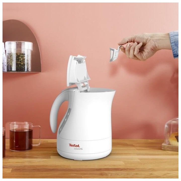TEFAL BF512011 Bouilloire électrique Justine - Blanc