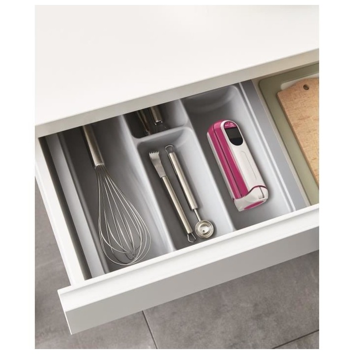 TEFAL BC5400V1 Ingenio Balance de cuisine repliable, Graduation 5 Kg /