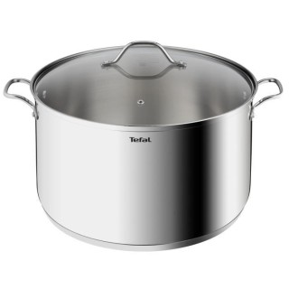 TEFAL B8646404 Marmite 28 cm inox, Tous feux dont induction, 8L, Poign