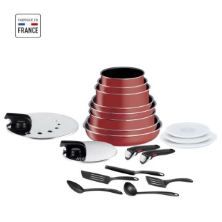 TEFAL INGENIO L1529102 Batterie de cuisine 20 pieces, Sauf induction,