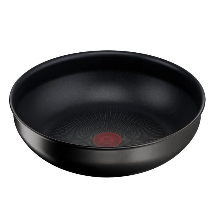 TEFAL INGENIO L3979302 Poele wok 26 cm + poignée amovible, Induction,