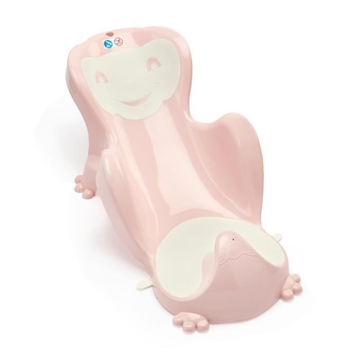 Pack baignoire THERMOBABY VASCO 5 en 1 Rose poudre - Fabriqué en Fran