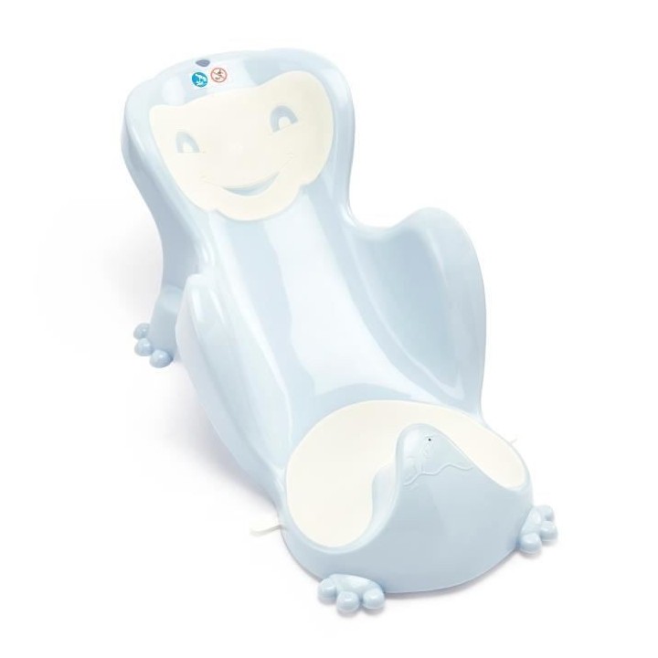 Pack baignoire THERMOBABY VASCO 5 en 1 Fleur bleue - Fabriqué en Fran