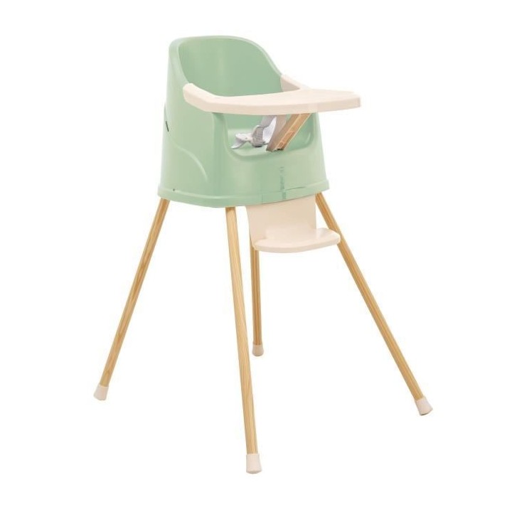 Chaise haute évolutive THERMOBABY YOUPLA Vert céladon - Fabriquée e