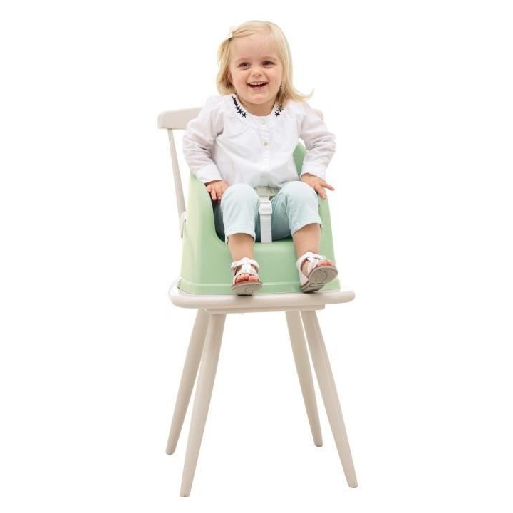 Chaise haute évolutive THERMOBABY YOUPLA Vert céladon - Fabriquée e