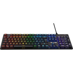 Clavier gaming filaire THE G-LAB Low Profil Switch - Rouge