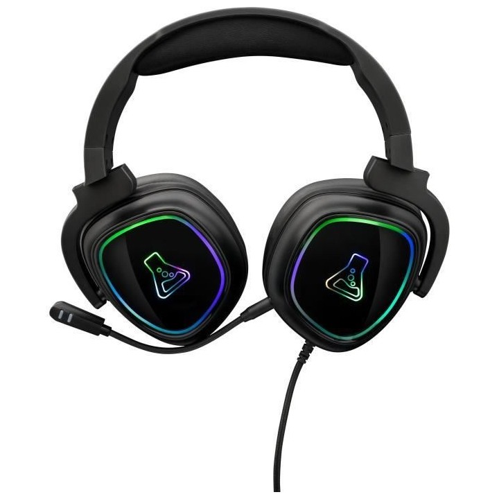 Casque Gaming RGB THE G-LAB - Compatible PC, PS4, XboxOne - Noir
