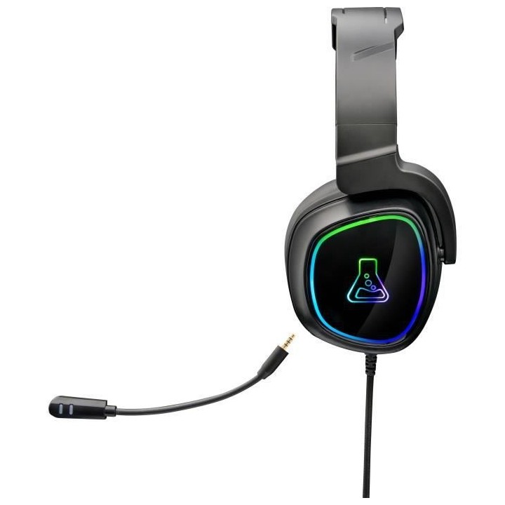 Casque Gaming RGB THE G-LAB - Compatible PC, PS4, XboxOne - Noir