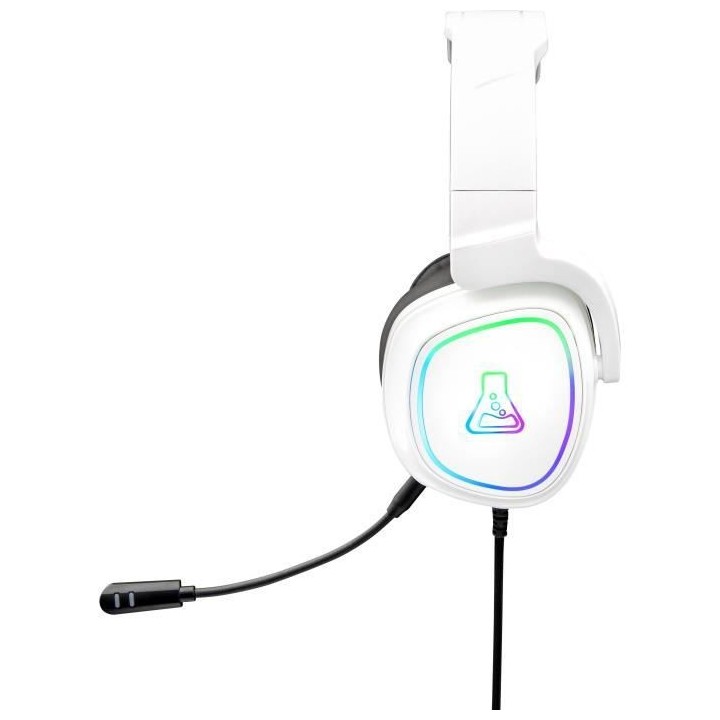 Casque Gaming RGB THE G-LAB - Compatible PC, PS4, XboxOne - Blanc