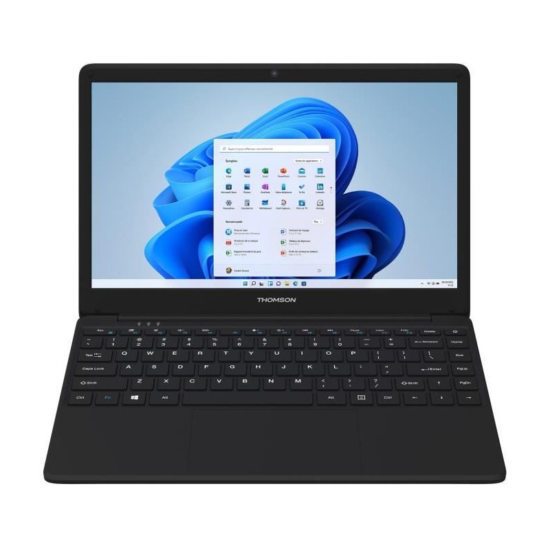 PC Portable Ultrabook - THOMSON - 14.1'' HD - Intel Core i3-10110U - RAM 16Go - 256Go SSD - Windows 11 - AZERTY