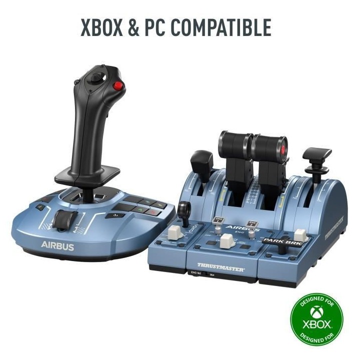 Joystick et Quadrant THRUSTMASTER TCA Captain Pack Airbus Edition - Xb