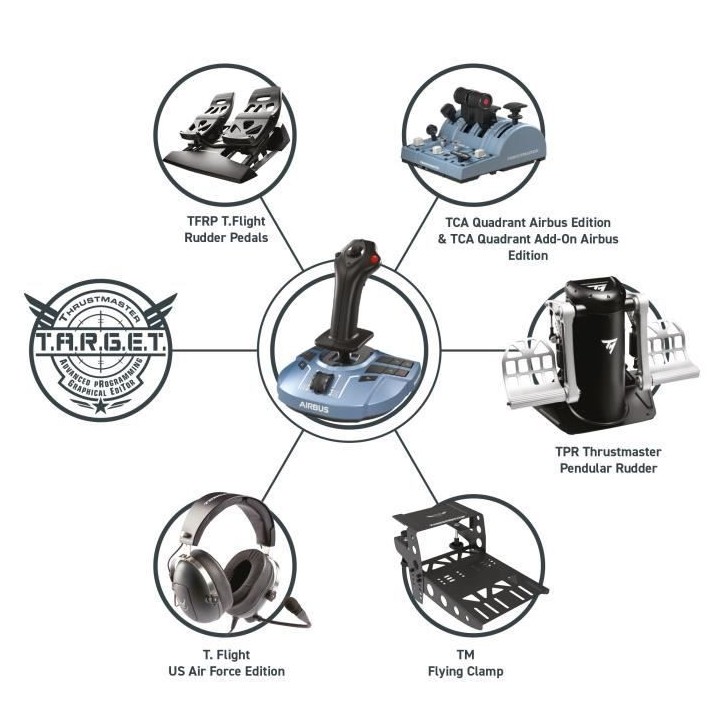 Joystick THRUSTMASTER TCA Sidestick X Airbus Edition - Xbox Series X|S