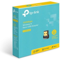 Clé WiFi Puissante - TP-LINK - N150 Mbps - Nano adaptateur USB wifi, dongle wifi - Compatible Win 10/8.1/8/7/XP/Vista - TL-WN72