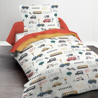 Parure de lit - FIRST 1.4 - Housse de couette 140x200 cm et 1 taie d'o