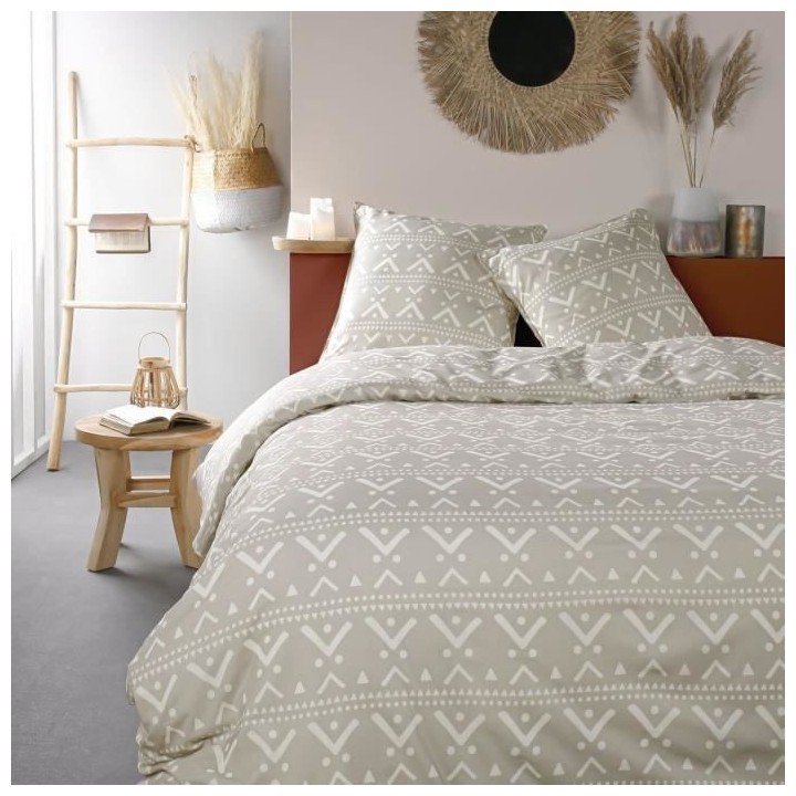 Parure de lit - SUNNY 1.2 - Housse de couette 220x240 cm et 2 taies d'