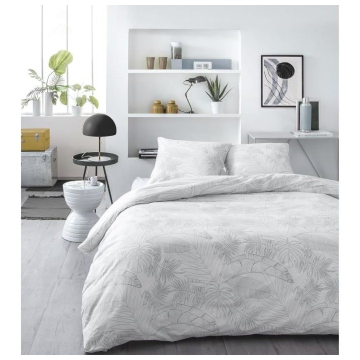 Parure de lit - SUNNY 1.3 - Housse de couette 140x200 cm et 2 taies d'