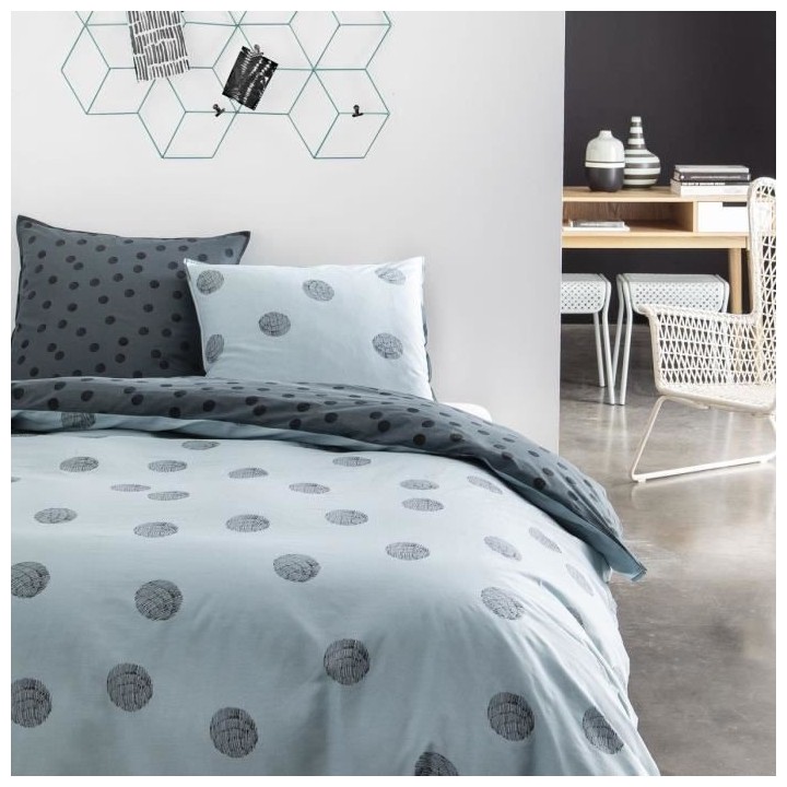 Parure de lit - 220 x 240 cm - TODAY SUNNY 1.5 - 2 personnes - Imprim