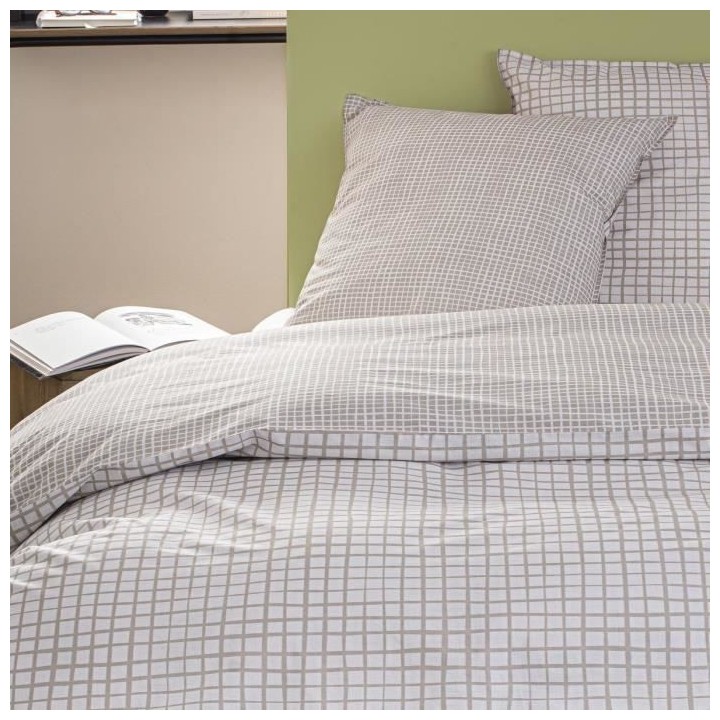 Parure de lit - SUNNY 1.6 - Housse de couette 220x240 cm et 2 taies d'