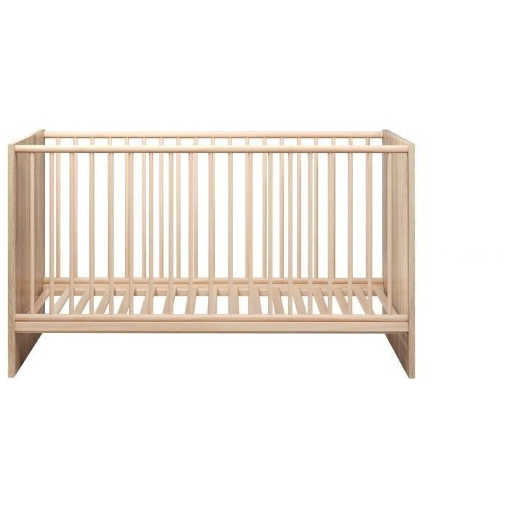 Chambre bébé trio NIKO - Lit 70x140 cm + Commode a langer 2 portes +
