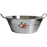 BAUMALU 340678 Bassine a confiture 38 cm décorée