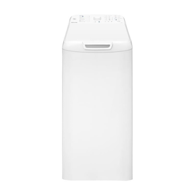 Lave-linge top VEDETTE TVC651 - 6,5kg - Moteur standard - L40cm - 1100 trs/min - Blanc