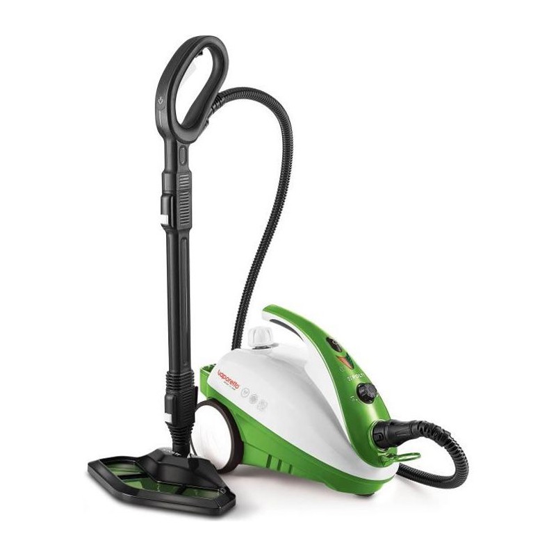 POLTI VAPORETTO SMART 35 MOP - Nettoyeur vapeur - 3,5 BAR - 95g/min - 1800W - 9 accessoires - Vert