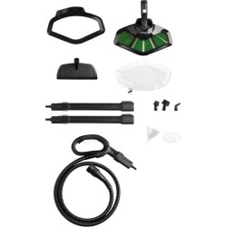 POLTI VAPORETTO SMART 35 MOP - Nettoyeur vapeur - 3,5 BAR - 95g/min - 1800W - 9 accessoires - Vert