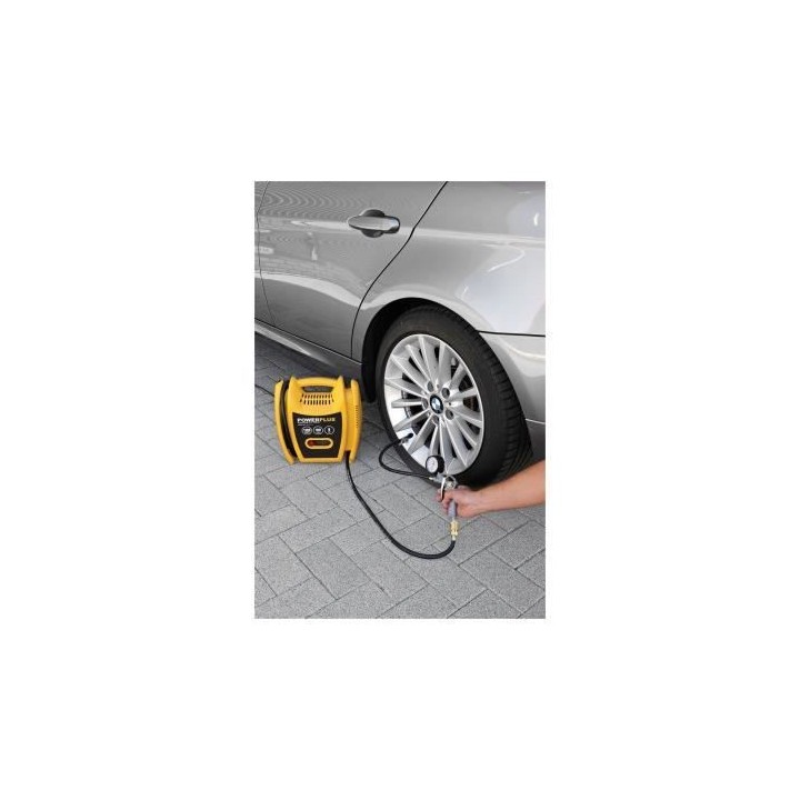 POWERPLUS Compresseur 1100W sans huile & sans cuve + 5ACC