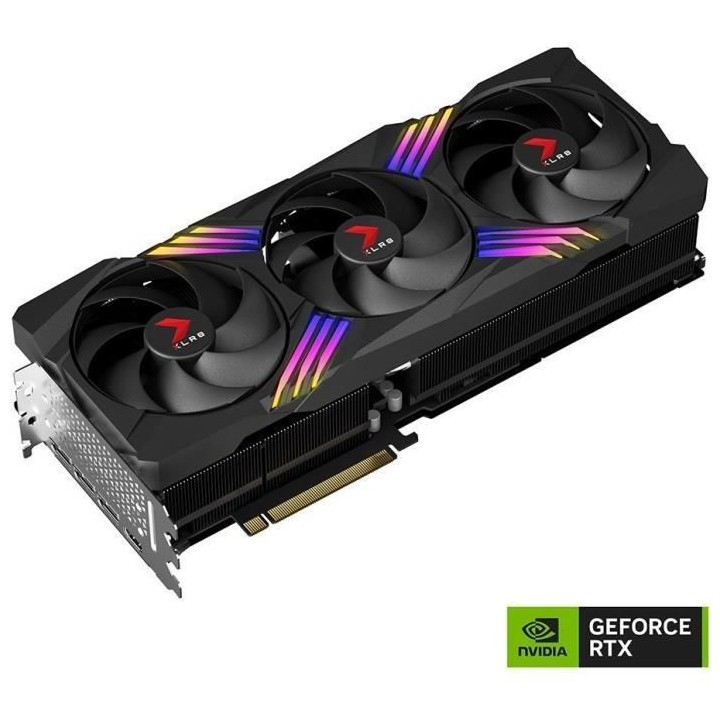 PNY GEFORCE Carte graphique - RTX 4080 - ARGB - 16 Go