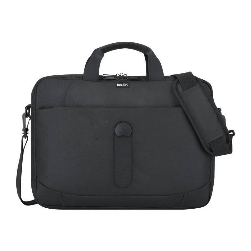 DELSEY - DATUM Sac a Dos 2 Compartiments/Protection PC 156 Noir