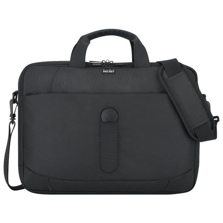 DELSEY - DATUM Sac a Dos 2 Compartiments/Protection PC 156 Noir