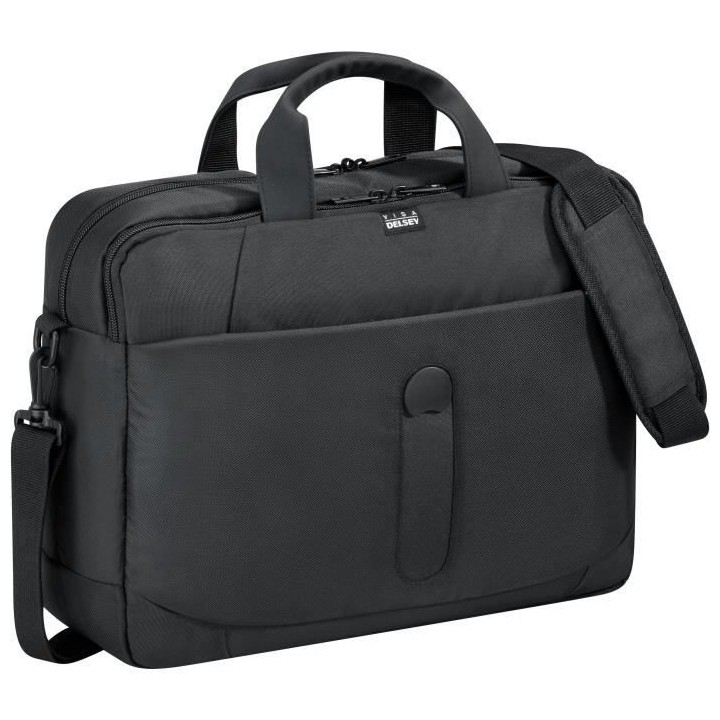 DELSEY - DATUM Sac a Dos 2 Compartiments/Protection PC 156 Noir
