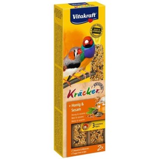 VITAKRAFT Kräcker Miel et sésame P/2 - Pour perruche