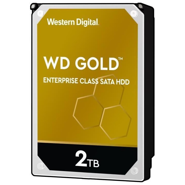 WD Gold™ - Disque dur Interne Enterprise - 2To - 7200 tr/min - 3.5 (
