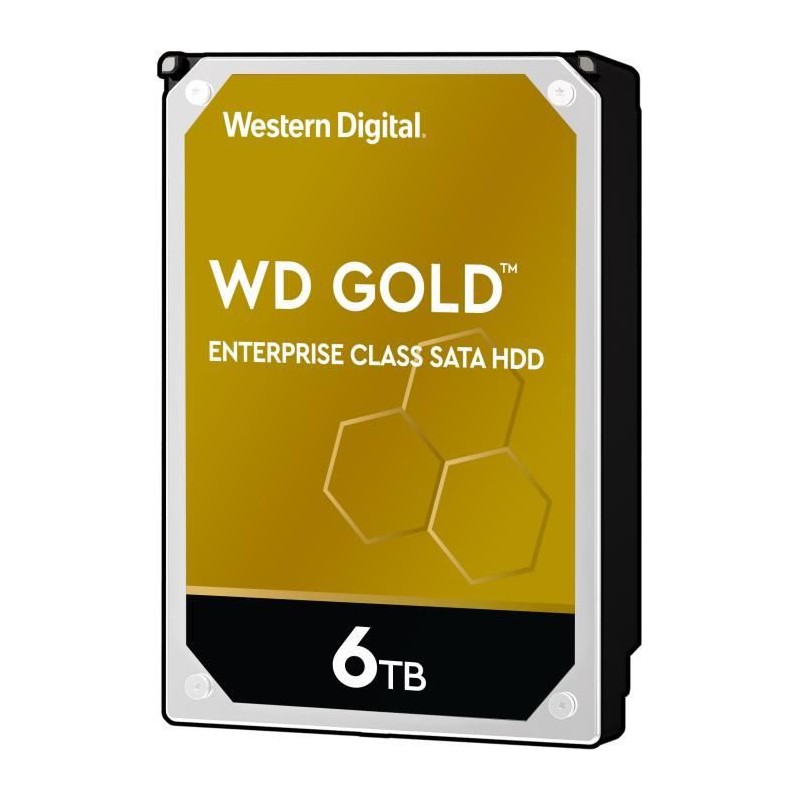 WD Gold™ - Disque dur Interne Enterprise - 6To - 7200 tr/min - 3.5 (WD6003FRYZ)