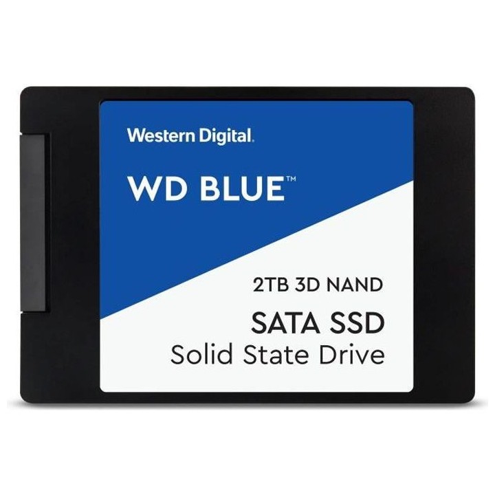 WD Blue™ - Disque SSD Interne - 3D Nand - 2To - 2.5 (WDS200T2B0A)
