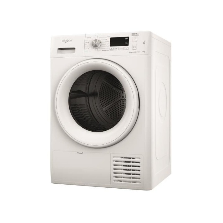 Seche-linge pompe a chaleur WHIRLPOOL - FFTM1172FR - 7 kg - Moteur ind
